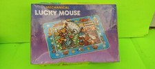 Vintage Mechanical Lucky Mouse Tin Toy