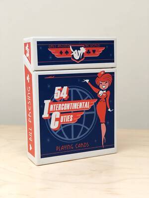 54 Intercontinental Cuties - Playing Cards by Bill Presing & Josh