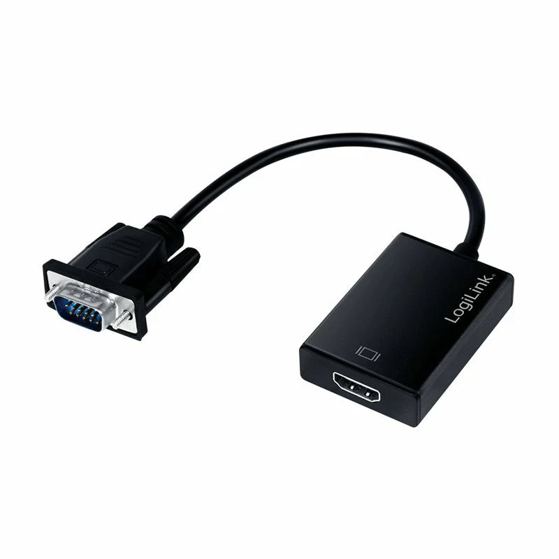 VGA zu HDMI Audio Video Adapter Konverter PC Notebook HDMI VGA 3,5mm Klinke - Bild 2 von 4
