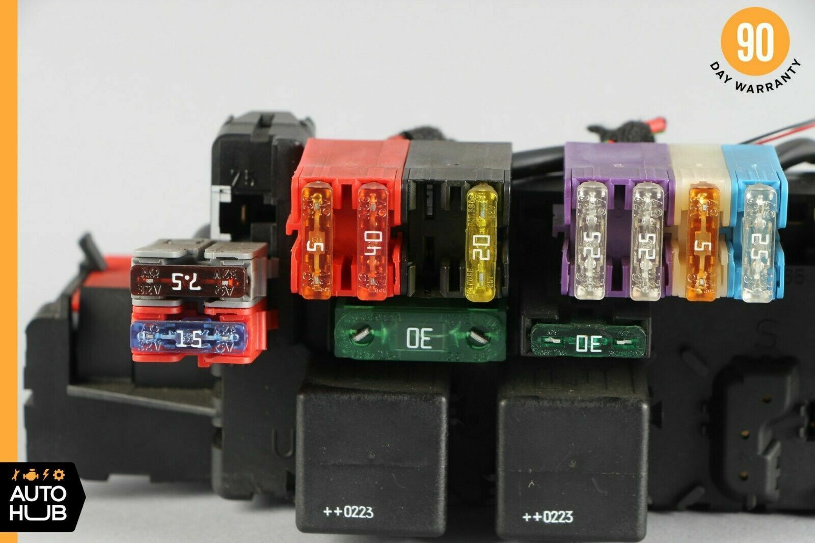 03-12 Mercedes R230 SL500 SL550 SL55 AMG Rear SAM Fuse Box Relay Module OEM