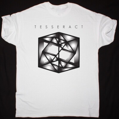 Vtg Tesseract Band Odyssey Cotton White Full Size Men Women Tee Shirt MC273