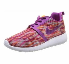 Youth Brand New Nike Rosherun Flight Weight 'Bold Berry' Sneakers 705486 100 