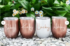 personalized wine tumbler