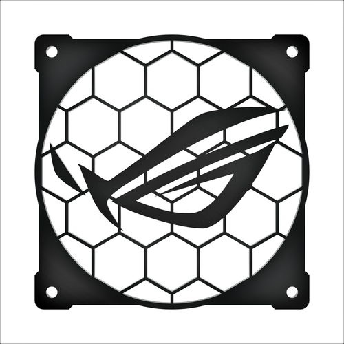 Купить Все комплектующие 120mm Case Fan Grill Unique Hexagon Asus