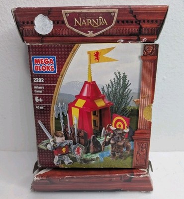 Mega Bloks The Chronicles of Narnia Peter/Minotaur Figure 2202 Aslan's Camp OPEN