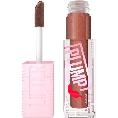 Maybelline Lifter Gloss Plump 0.18Oz Cocoa Zing Lip Plumper With Chili Pepper