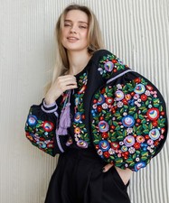 Woman Vyshyvanka Ukrainian embroidery embroidered blouse Embroidery clothers XS-