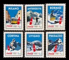 MILANO CORTINA 2026 OLYMPIC GAMES PINS. SET OF 6 OLYMPIC HOST CITIES. COCA COLA — photo 1