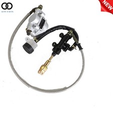 1 For Go Kart Golf cart Rear Hydraulic Brake Assembly Caliper Master Cylinder