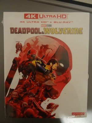 Deadpool Wolverine: 4K! Blu Ray! Deutsch! BITTE lesen! Slipcover!