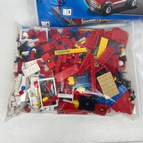 LEGO City 60004 Fire Station Building Toy Set with Instructions Pre-owned