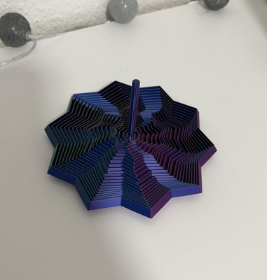 Erweiterte sensorische Zappel-Stern-Spielzeug 3D Printed Griff fraktaler  17 CM!