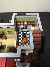 LEGO 10243 Parisian Restaurant Incomplete Missing Pieces No Minifigures