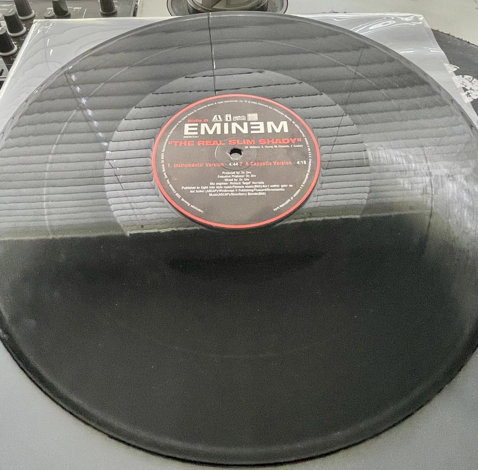 Eminem – The Real Slim Shady OG 2000 Press 12" PROMO VG+ - Image 2 of 2