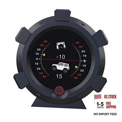X95 GPS Speedometer MPH Car Inclinometer Level Tilt Gauge Automotive