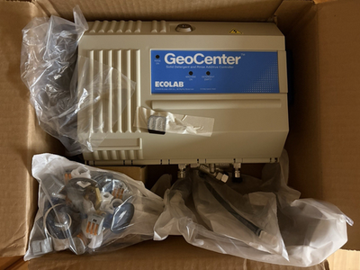 #ad Ecolab GeoCenter Chemical Dispensing Unit System w Tubing amp; Fittings $135.00
