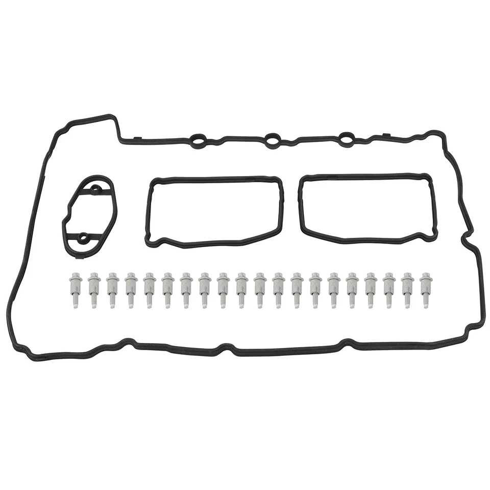 Cubierta de válvula con junta y tapa de aceite para 12-18 BMW N20 F10 320i 328i 528i X3 X5 Z4 X1 Foto 3 de 4