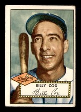 1952 Topps #232 Billy Cox VG X2738535