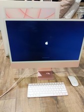 Apple iMac 24" 2021 M1 8GB RAM 512GB SSD Pink – Original Box & Accessories