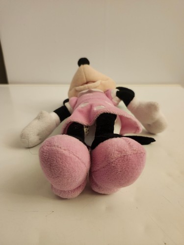 Peluche Minnie Mouse - 9 pollici - vestito rosa a pois, basta giocare. Walt Disney - Foto 7 di 9