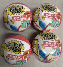MGA Mini Verse Make It Mini Lifestyle Series 2 Set Of 4 New