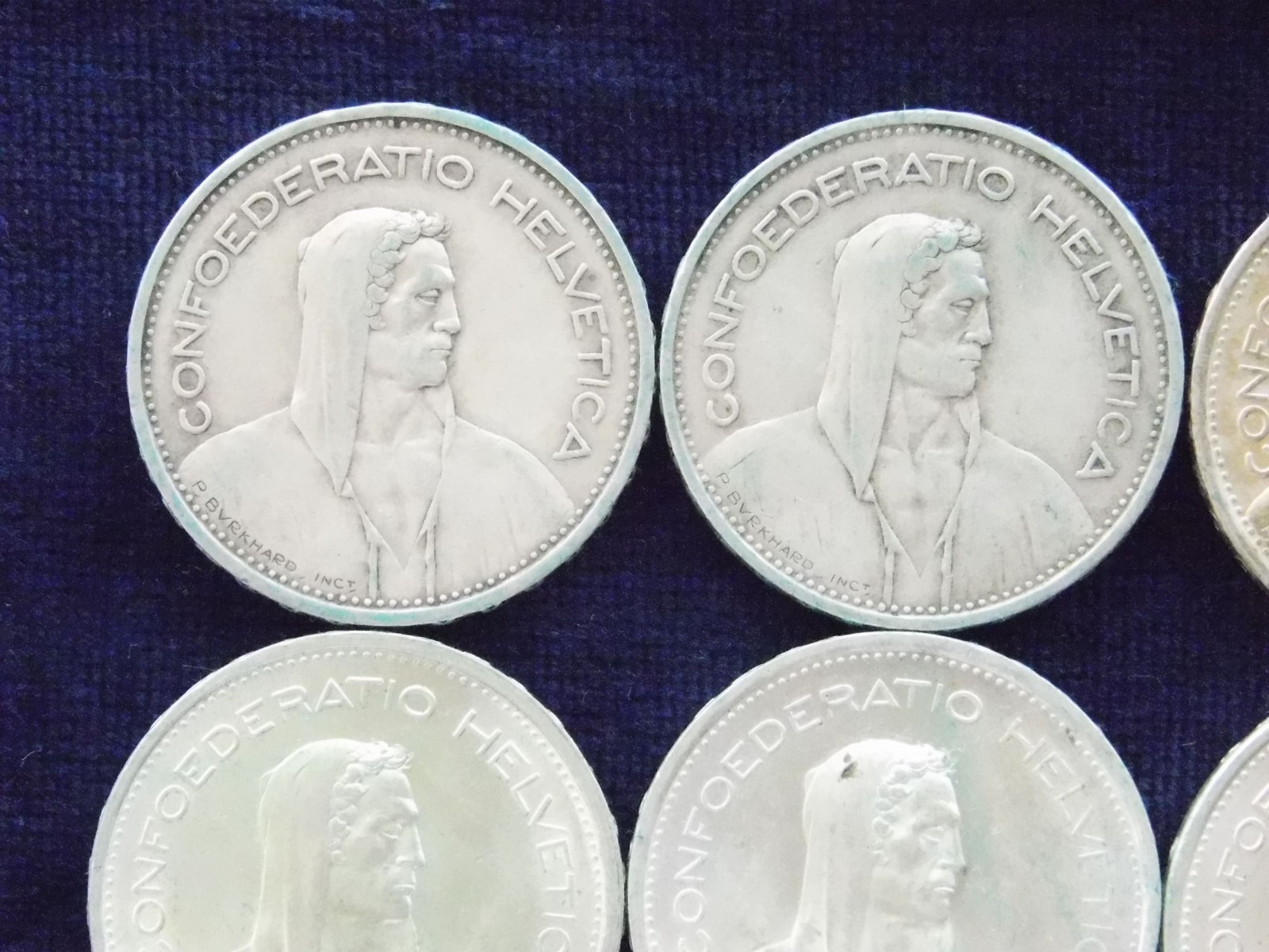 1/2 Franken Silber Helvetia stehend 1931 – Bild 7