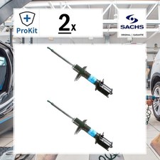 2x ORIGINAL® Sachs 313 558 Stoßdämpfer Vorne für Fiat IDEA Lancia MUSA