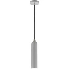 Livex Lighting 46751-80 Ardmore 1 Light 5 inch Nordic Gray Pendant Ceiling Light