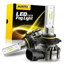 9145 LED Fog Light Bulbs, 6000LM 6500K Cool White Light, 300 Brightness H10