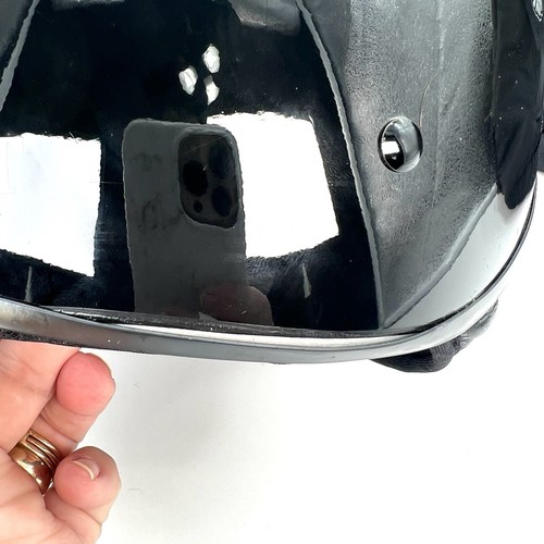Harley Davidson 100th Anniversary Helmet Size: Small - Color: Silver/Black Rider - Picture 7 of 17