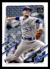 2021 Topps Update #US81 Tyler Zuber Rookie Card Kansas City Royals. rookie card picture