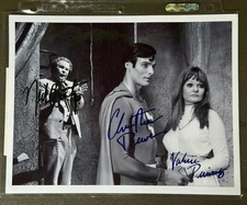 Christopher Reeve, Ned Beatty & Valerie Perrine Signed “Superman” 8x10 Photo