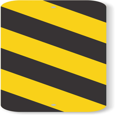 Smartsign Object Marker Chevron Sign 8 X 24 3M Engineer Grade Reflective