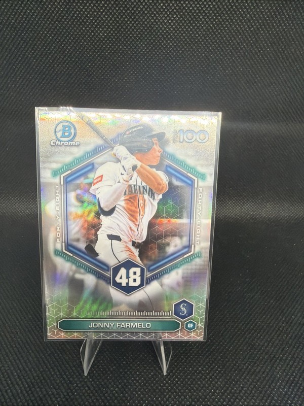 2026 Bowman Jonny Framelo Top 100 Insert Btp-48 Seattle Mariners Insert