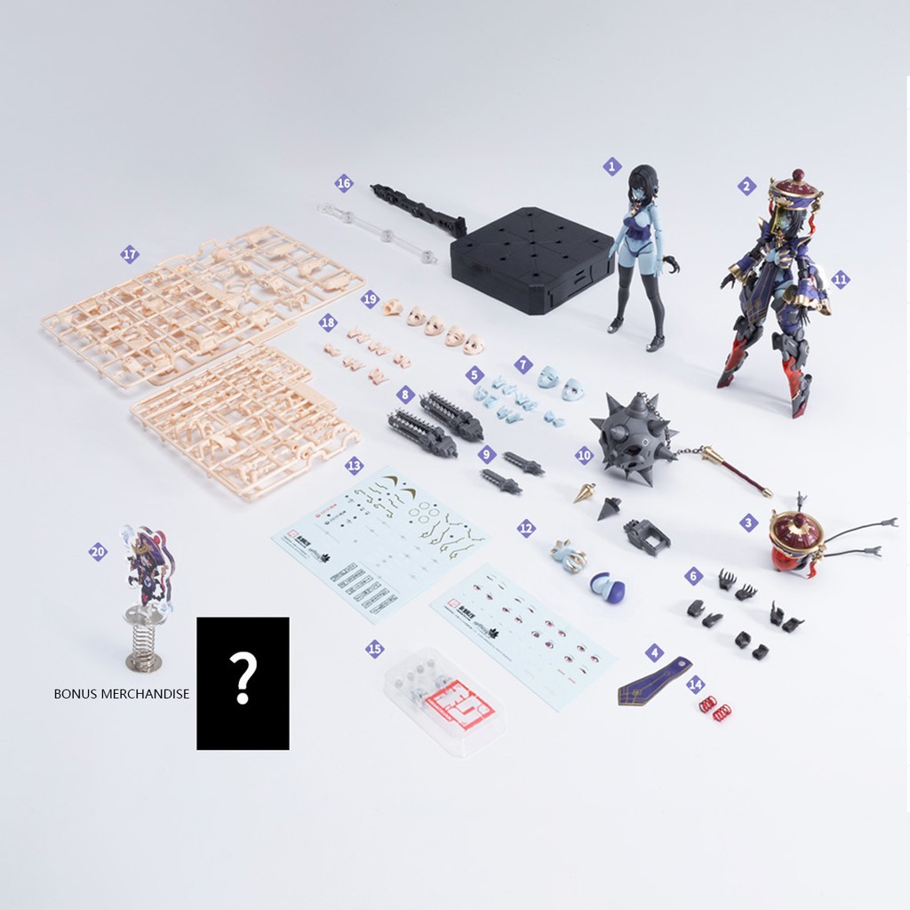 HiPlay HEMOXIAN Reverberation of Medta Zombie Girl JIULIAN Model