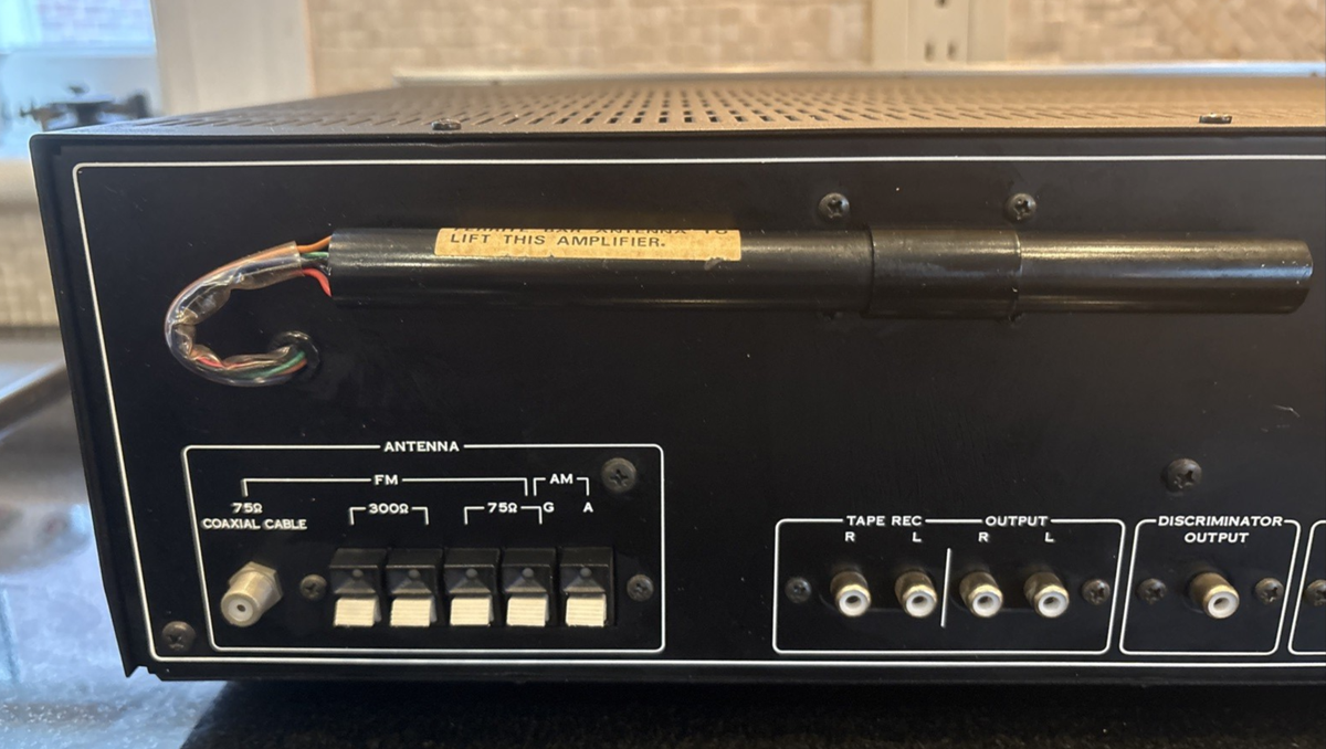 Sansui TU-9500 AM/FM Stereo Tuner Open Box perfect working