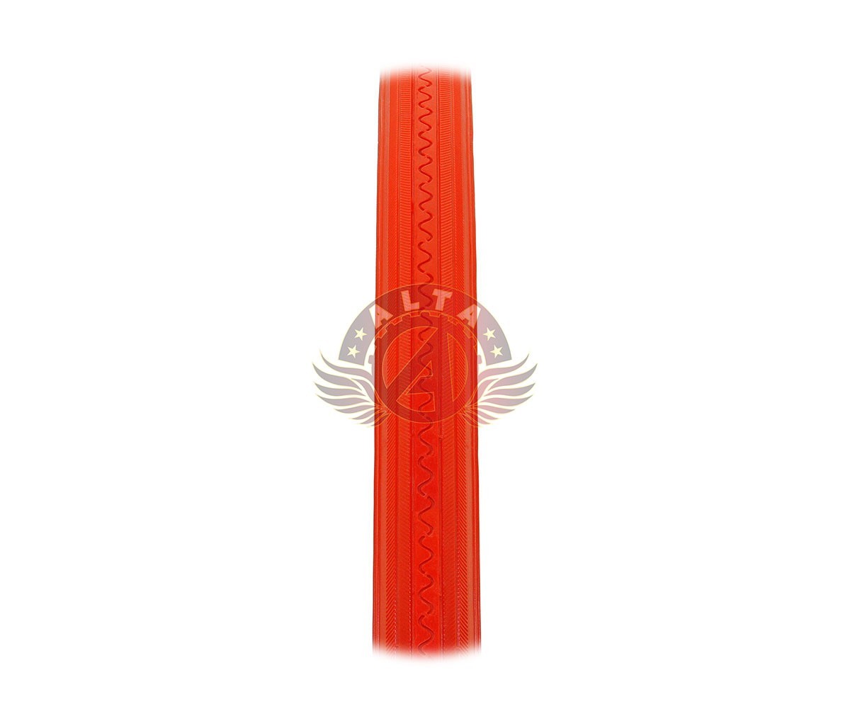 ALTA BICYCLE 700 x 28c LIGHTWEIGHT RED TOURING TIRES 60MM PRESTA TUBES (8pc).