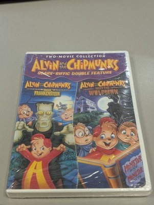 Alvin and the Chipmunks Scare-Riffic Double Feature (DVD) New Sealed