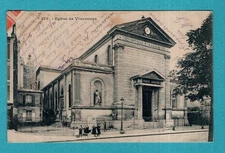 Church: Notre-Dame de Vincennes "94" / postcard postcard/