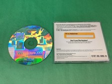 Microsoft Windows 2000 Pro Professional Upgrade CD Disk - UNTESTED