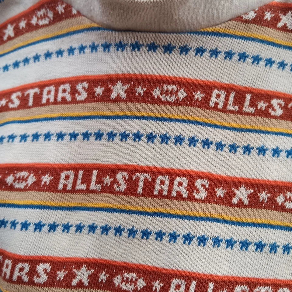 Camiseta 2T Vintage Niños Años 70 Estampado Tejido JC Penney Puntada Única Niño Tiempo Foto 2 de 4