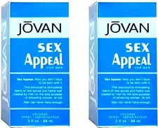 Jovan Sex Appeal Cologne Spray 88ml for Men - FREE SHIPPING