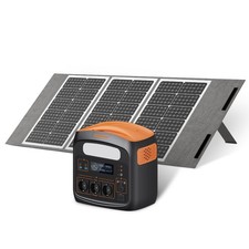 1024Wh/1800W Portable Power Station Solargenerator & 200W Solarpanel