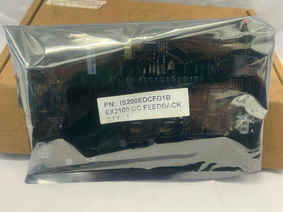 Ge General Electric IS200EDCFG1B , EX2100 FEDBACK DC Exciter Card