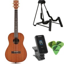 Kala MK-B Makala Classic Baritone Ukulele Essentials Bundle