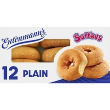 Entenmanns Softees Plain Donuts, 12 Count, Do...