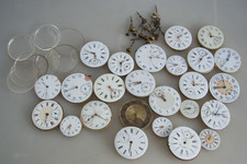 Konvolut alte Taschenuhr-Uhrwerke an Bastler Fundgrube B310526AID0#92