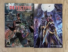 Batman Detective Comics #1000 & 1027 DC Comics 2019 Jim Lee & J Scott Campbell