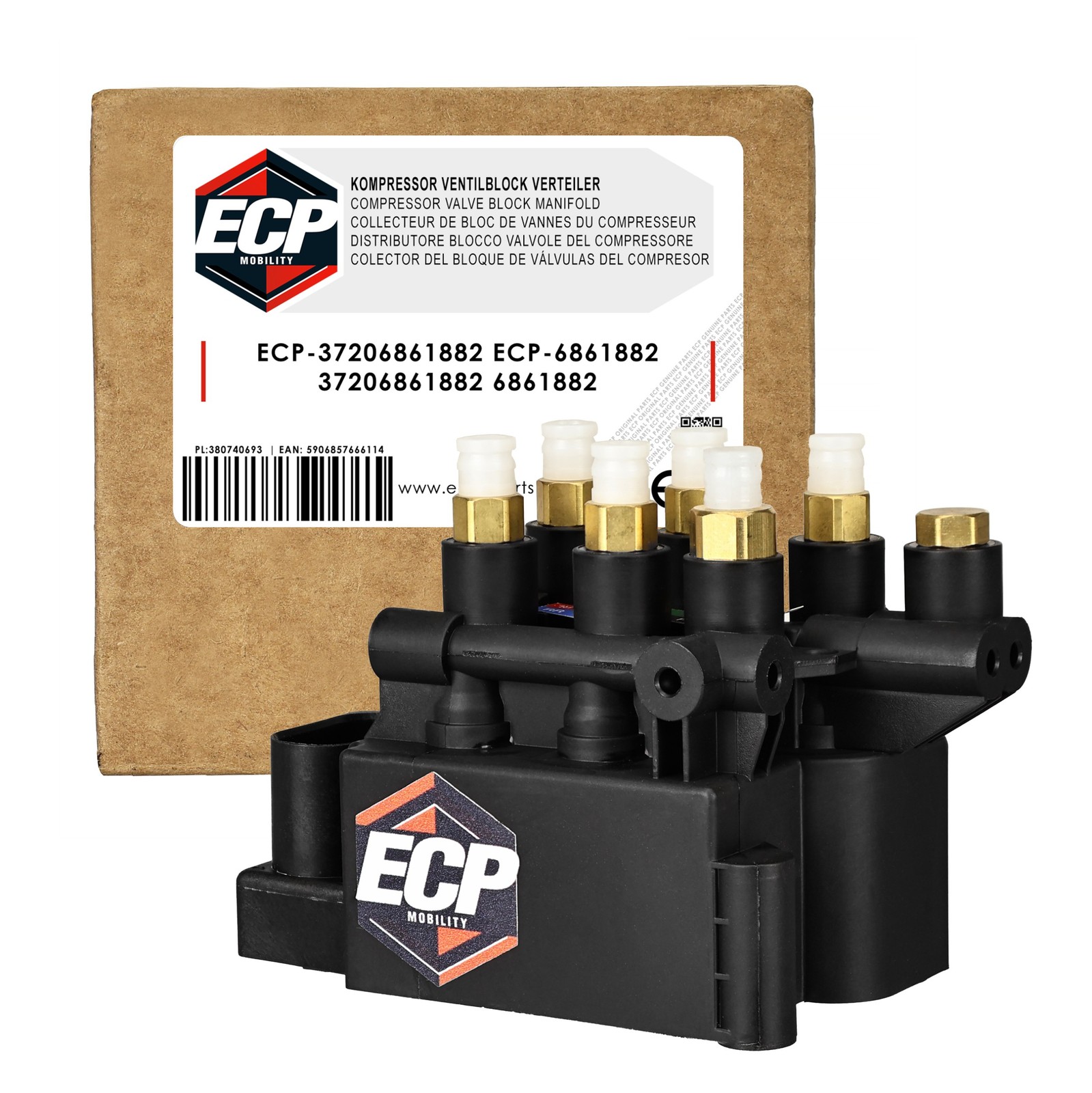 Bloc de soupapes suspension pour BMW Série 7 G11 et 6er G32 37206861882