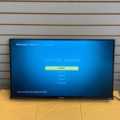 Hisense 32-Inch Class A4 Series HD 720p Smart Roku TV 32A4HNR - READ
